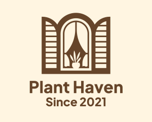 Indoor Plant Window logo design