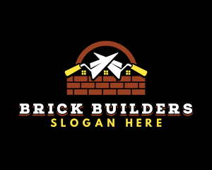 Masonry Bricks Builder logo design