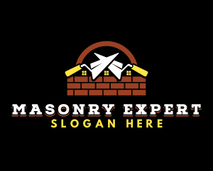 Masonry Bricks Builder logo design