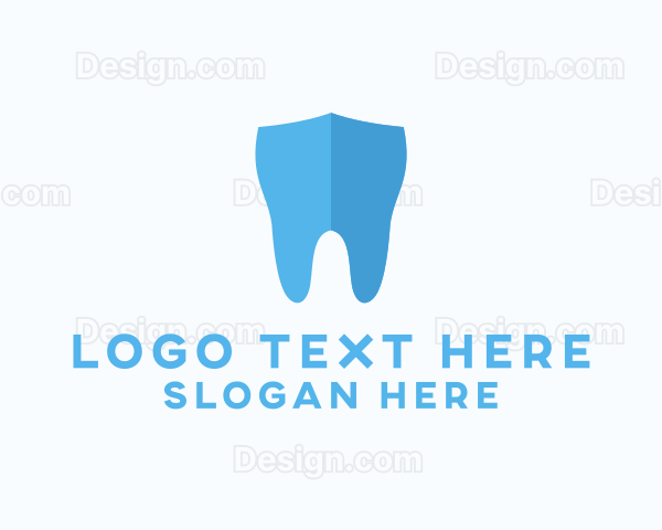 Dental Tooth Shield Logo