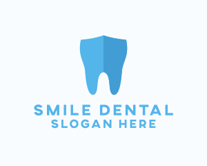 Dental Tooth Shield logo design