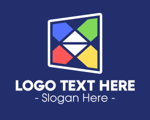Color - Colorful Geometric Shapes logo design