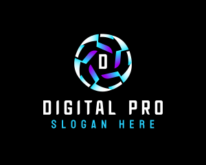 Digital Software App logo design