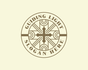 Cross Catholic Ministry logo design