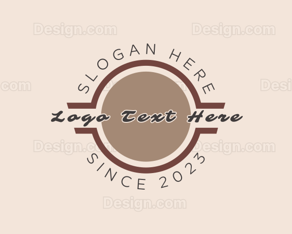 Business Fashion Store Logo