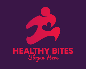 Healthy Heart Runner logo design