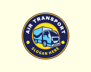 Delivery Truck Logistics logo design