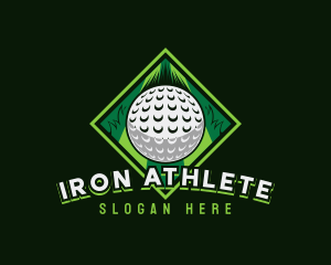 Golf Sport Competition logo design