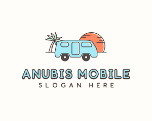 Camper Van Travel logo design