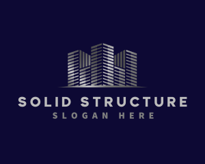 Building Structure Skyscraper logo design