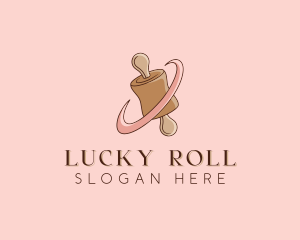 Baking Rolling Pin logo design