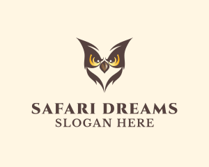 Safari Owl Eyes logo design