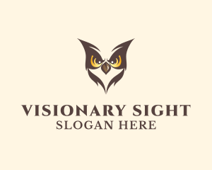 Safari Owl Eyes logo design