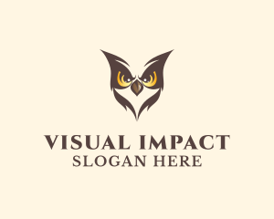 Safari Owl Eyes logo design