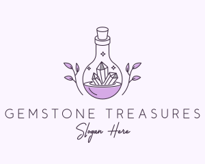 Precious Stone Potion logo design