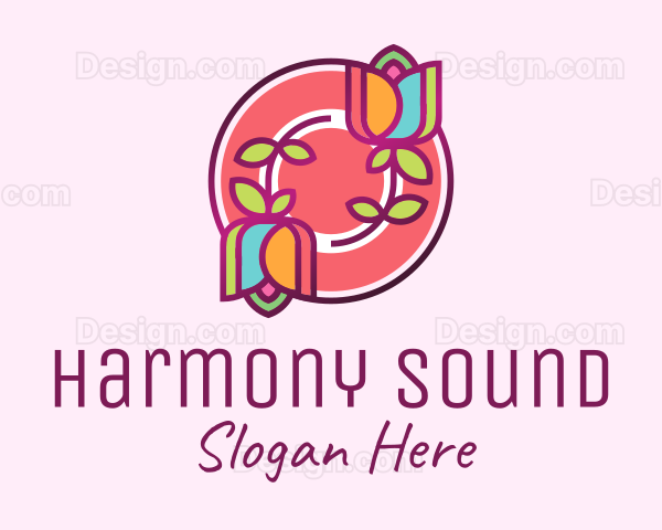 Colorful Flowers Spa Logo