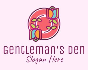 Colorful Flowers Spa logo design