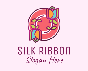 Colorful Flowers Spa logo design