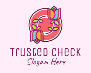 Colorful Flowers Spa logo design