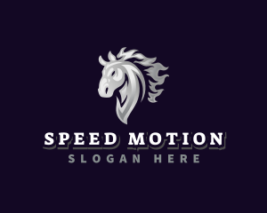 Gaming Horse Equine logo design