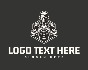 Boxing Fitness Boxer logo