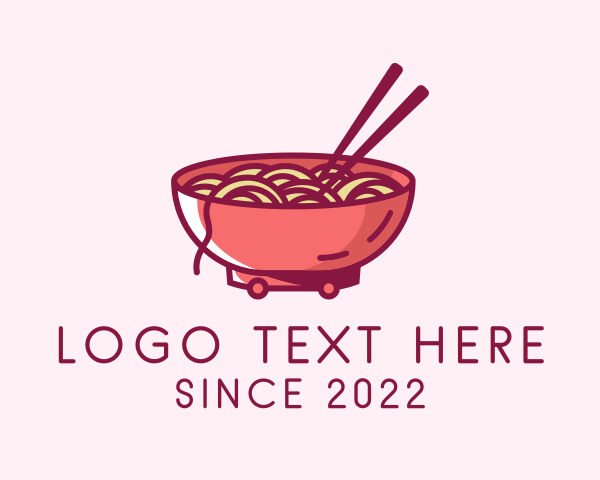 Noodle logo example 1