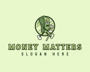 Cash Money Mascot logo design