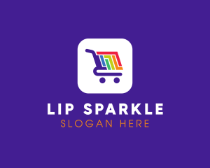 Mobile Shopping App Logo