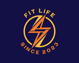 Fast Electrical Bolt logo design