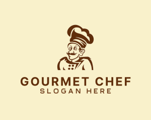 Old Chef Cartoon  logo design