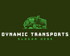 Military Truck Transport  logo design