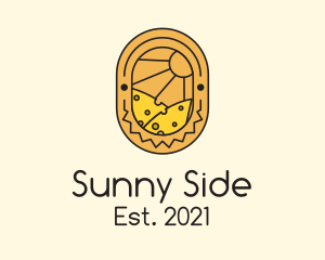 Cheese Sun Farm logo design