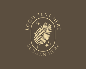 Organic Beauty Fern Leaf  logo