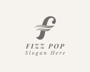 Fashion Stylist Boutique Letter F logo design