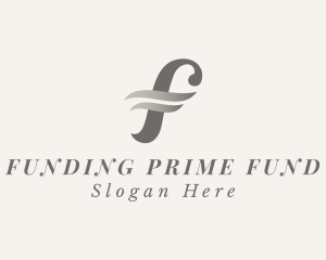 Fashion Stylist Boutique Letter F logo design