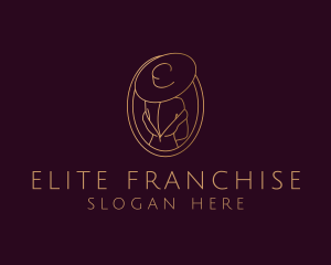 Luxury Fashionista Lady logo design