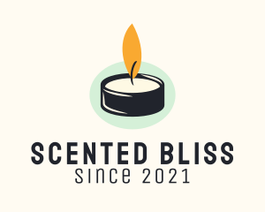 Scented Candle Spa  logo design