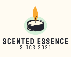 Scented Candle Spa  logo design