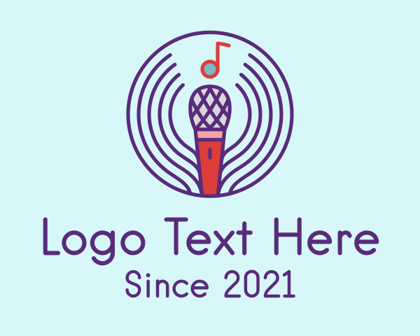 Music Equipment logo example 1