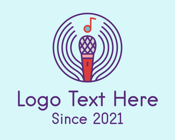 Singer logo example 4