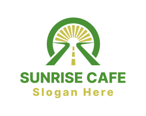 Sunrise Highway Road logo design