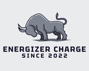 Charging Wild Bull logo design