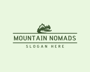 Mountain Road Tour  logo design