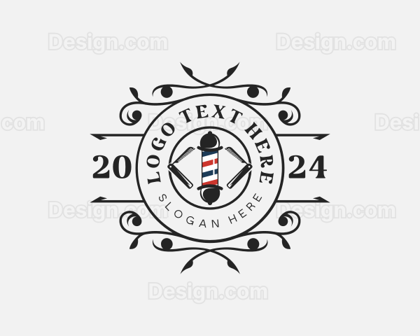 Grooming Barber Hairdressing Logo