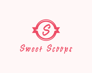 Sweet Candy Feminine Girly logo design