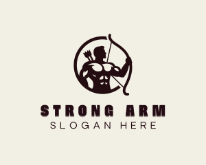 Strong Archer Titan logo design