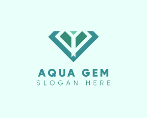 Diamond Gem Jewelry logo design