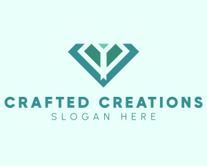 Diamond Gem Jewelry logo design