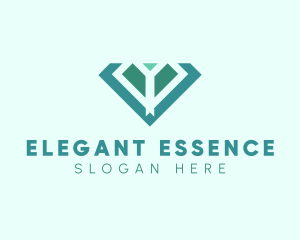 Diamond Gem Jewelry logo design