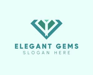 Diamond Gem Jewelry logo design